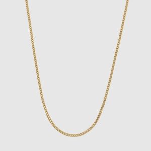 21.5” CRAFTD LONDON 18K GOLD PLATED CHAIN 2MM
